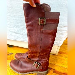 Timberland brown leather riding boots women’s size 7.5